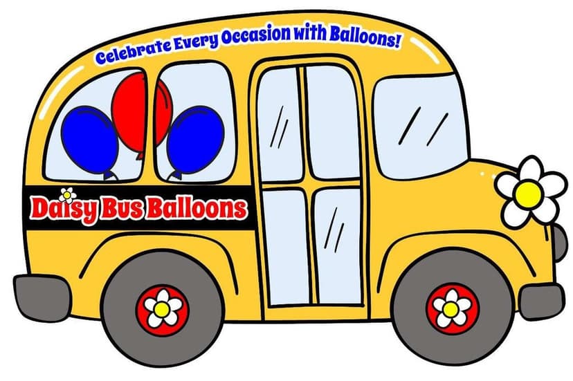 Daisy Bus Balloons 
