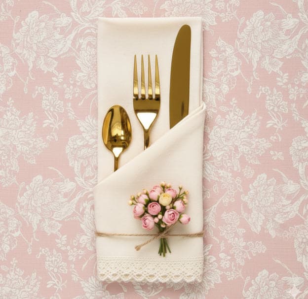 Butter Knife, Pastry Fork & Teaspoon Set